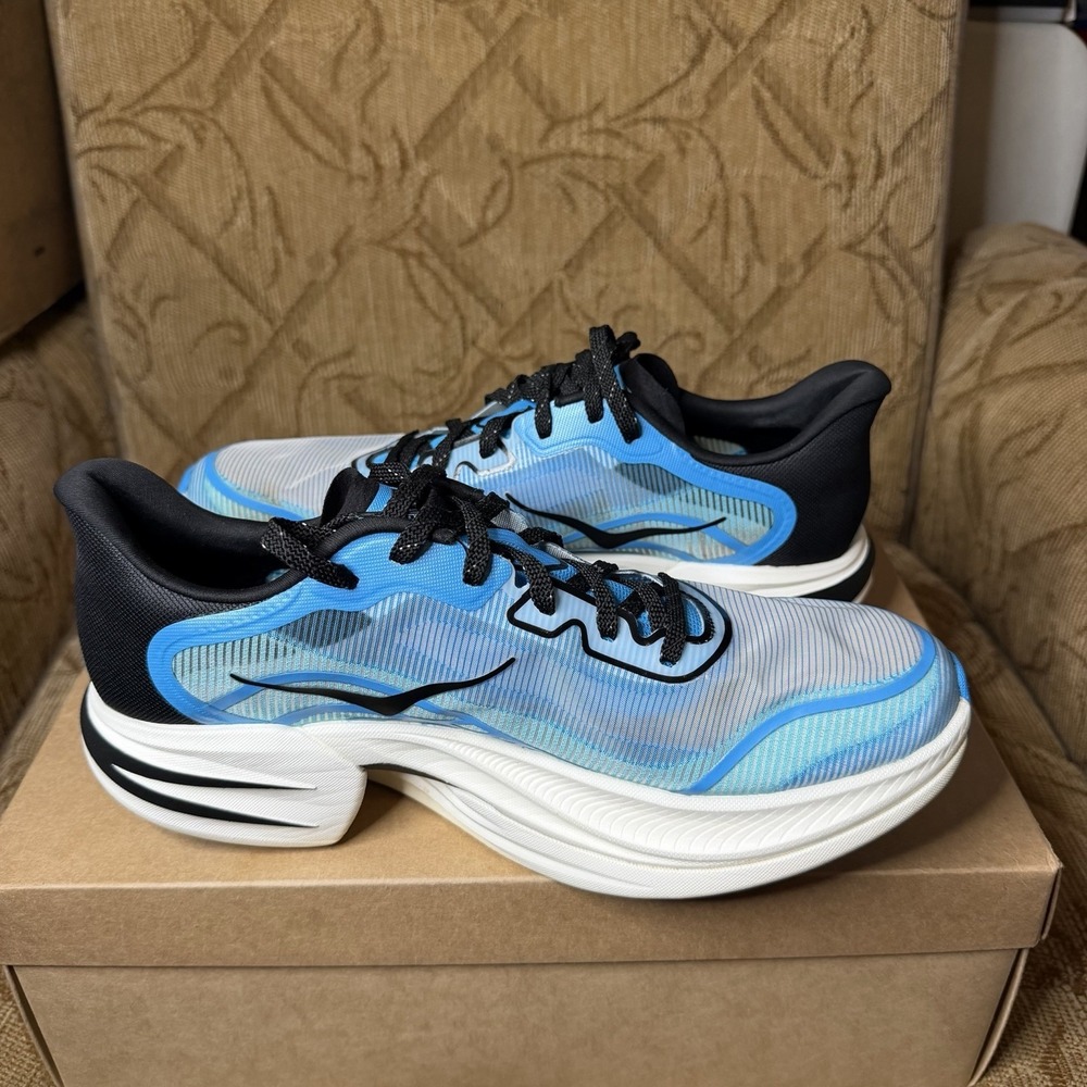 Hoka One One Cielo X1 2.0 Women's‎ 11 Men's 10 Skyward Blue Shoes 1162053-SKYW - Picture 2 of 10